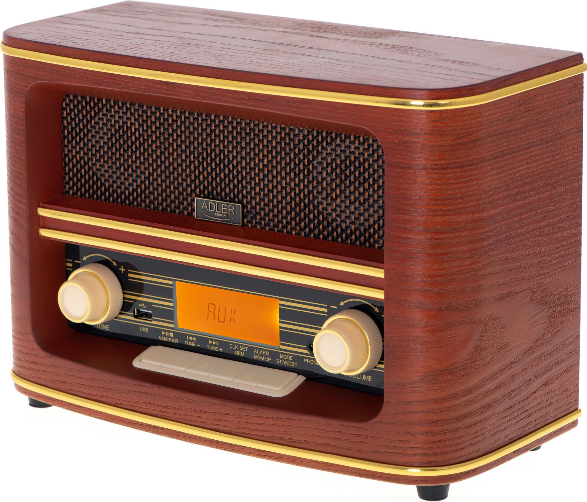 Adler AD 1187 Tragbares Radio Digital Braun