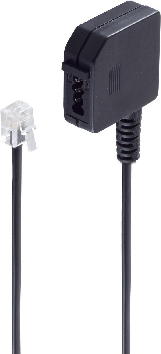 shiverpeaks BS71040 Telefonkabel 0,2 m Schwarz (BS71040)