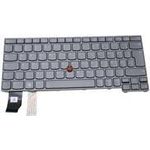 Lenovo ThinkPad X13 Gen 3 Notebook Tastatur Deutsch QWERTZ mit Hintergrundbeleuchtung Grau 5N21H77265