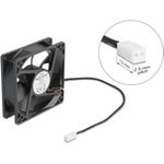 Delock Axiallüfter 5 V DC 80 x 80 25 mm schwarz (67290)