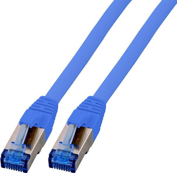 EFB-Elektronik RJ45 Patchkabel Cat.6A S/FTP TPECat.7 Rohkabel superflex blau 10m Hersteller: EFB Elektronik (K5525FBL.10)