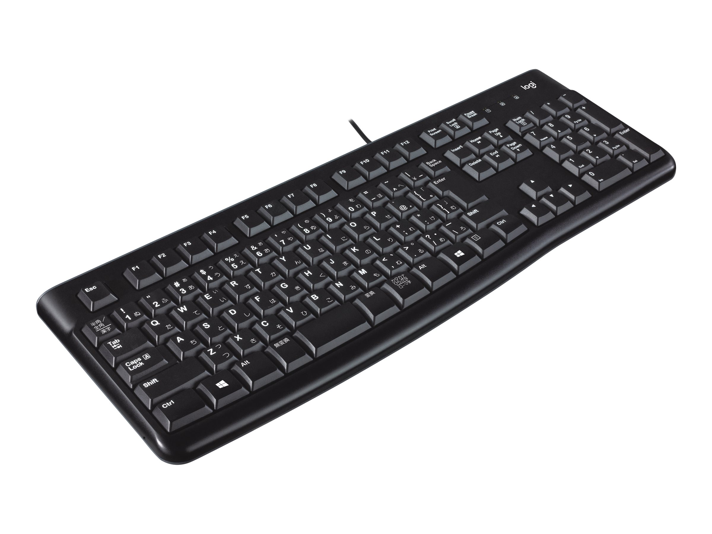 Logitech K120 Tastatur USB Hebräisch Schwarz