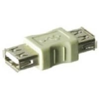 Wentronic Goobay USB 2.0 Hi-Speed Adapter, USB 2.0-Buchse (Typ A), Schwarz - USB 2.0-Buchse (Typ A) > USB 2.0-Buchse (Typ A) (50293)