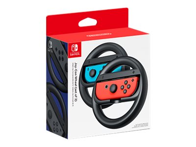 NINTENDO Joy-Con Lenkrad Kabellos (Packung mit 2) Schwarz