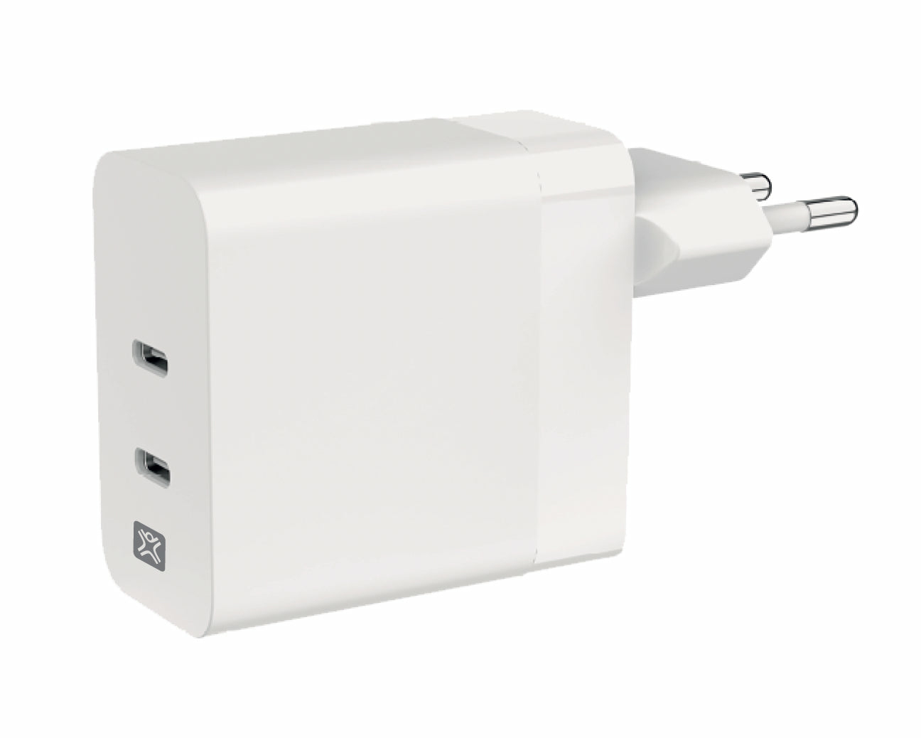 XtremeMac Netzteil 65W 2x USB-C Power Delivery Weiß