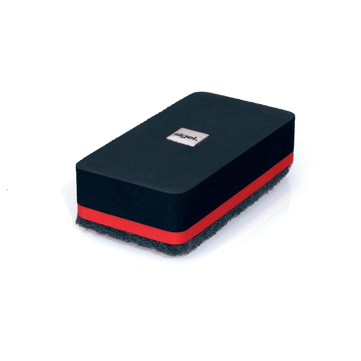 Sigel BA187 Radierer 90 mm x 45 mm Schwarz, Rot