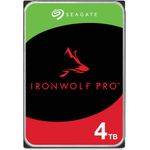 SEAGATE NAS HDD 4TB IronWolf 5400rpm 6Gb/s SATA 256MB cache 8,9cm 3.5" 24x7 CMR für NAS und RAID Rackmount Systeme BLK (ST4000VNA06)