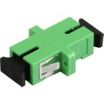 \LWL-Kupplung,SC(APC)-Buchse/SC(APC)-Buchse, 9/125u Singlemode, simplex, PVC, Keramikhülse, mit Flansch, Synergy 21 (S215593)