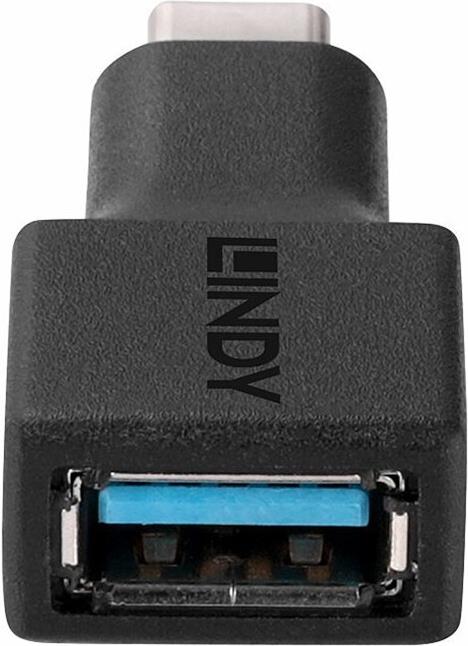 Lindy 41899 USB-Adapter USB Typ A zu USB Typ C Schwarz