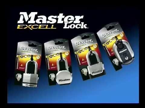 MASTER LOCK 70 mm breites Excell Disc Schloss aus Edelstahl mit verdecktem Bgel (M40EURDCC)