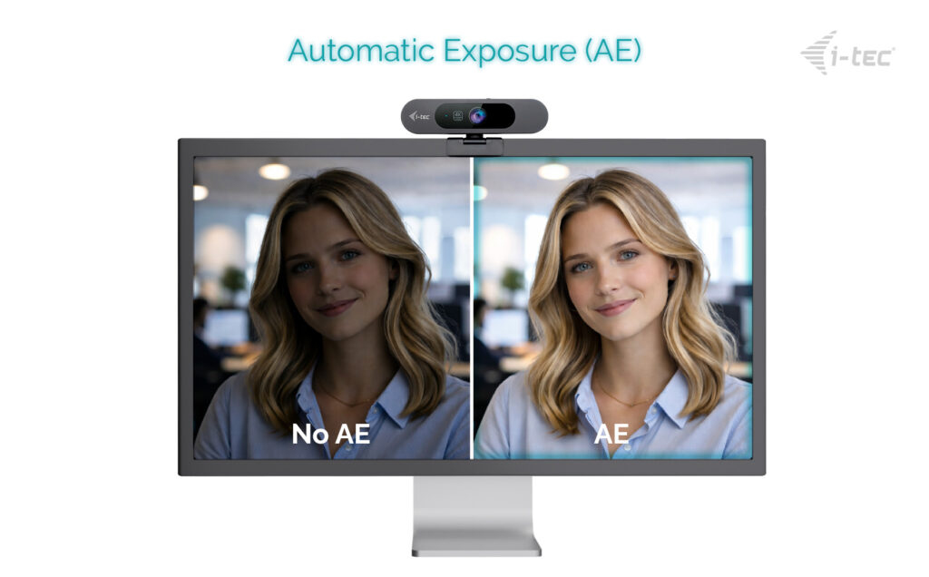i-tec SOLOMON PRO 900 4K Webcam KI Auto Framing USB Schwarz