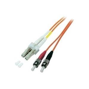 EFB-Elektronik Duplex Jumper LC-ST 62,5/125µ, OM1, LSZH, orange, 2.0mm, 3m Hersteller: EFB Elektronik (O0371.3)