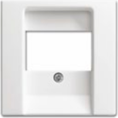 Busch-Jaeger 1724-0-4336. Produktfarbe: Weiß, Markenkompatibilität: Busch-Jaeger, Kompatibilität: Busch-balance SI (1724-0-4336)