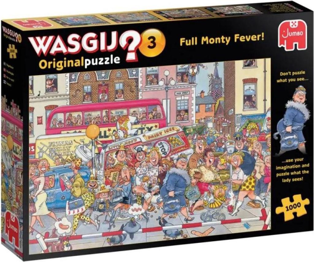 Jumbo Wasgij Original 3 Full Monty Fever 1000-Teile-Puzzle