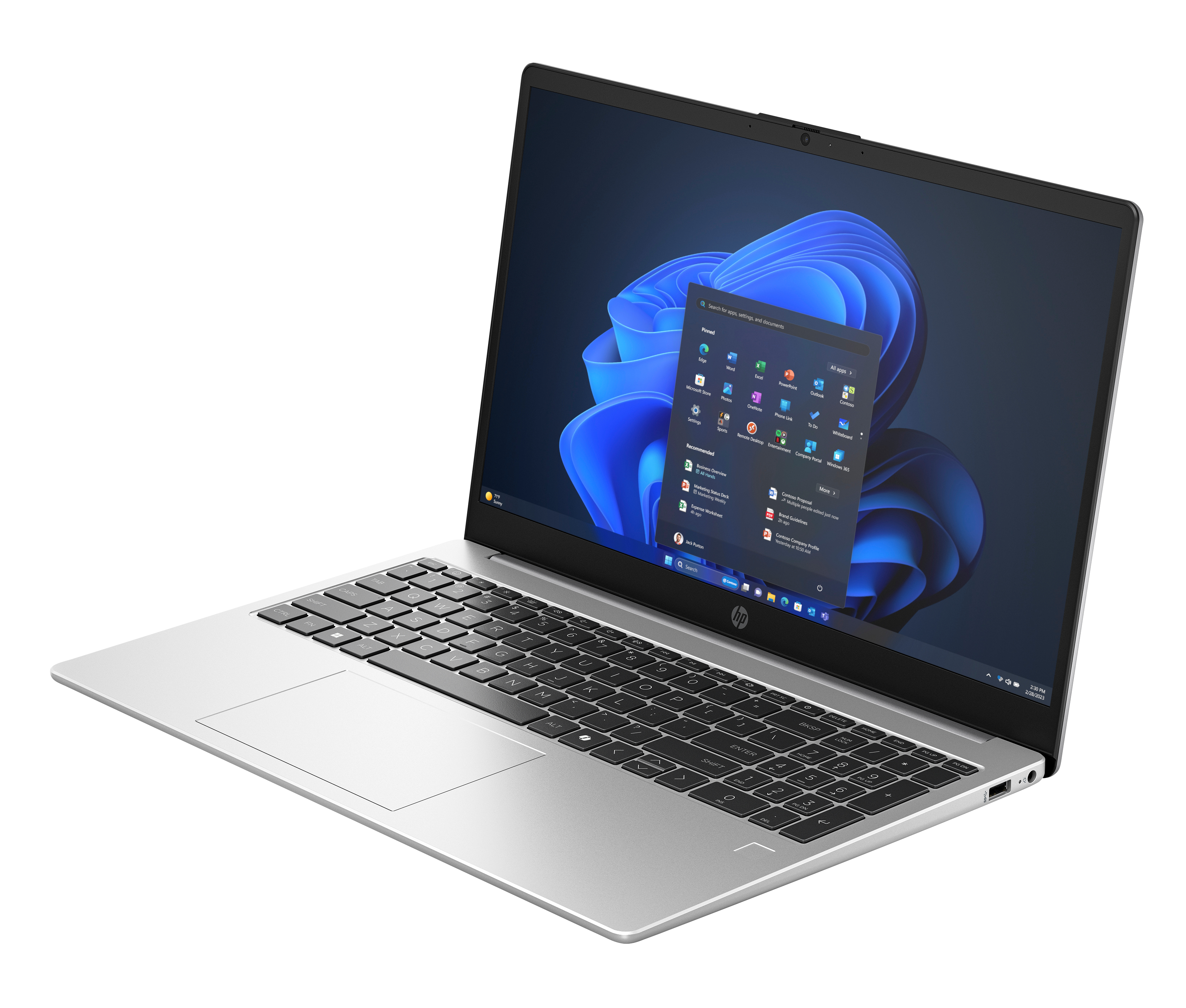 HP 250R G10 15,6" FHD Intel Core 7 150U 16 GB RAM 512 GB SSD Schwarz