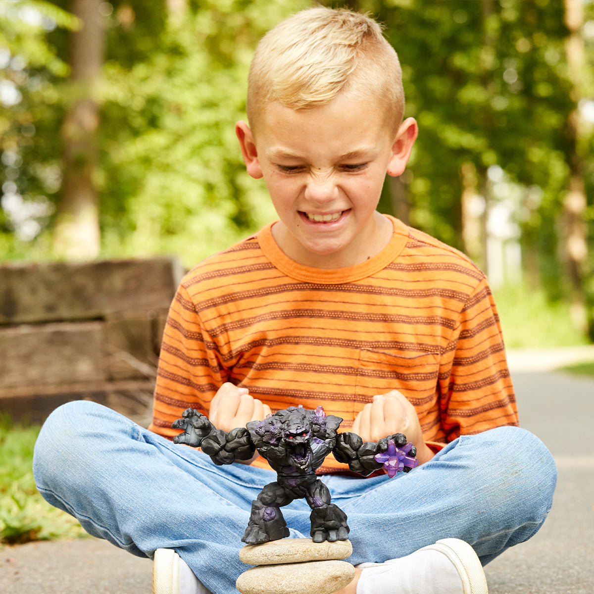 Schleich ELDRADOR CREATURES 70158 Shadow Stone Monster Spielfigur Schwarz Violett