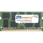 PHS-memory 8GB RAM Speicher für HP ENVY h8-1585eg DDR3 SO DIMM ECC 1600MHz PC3L-12800P (SP279562)