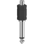 Hama 00205188 Kabeladapter RCA 6,3 Schwarz - Silber (00205188)