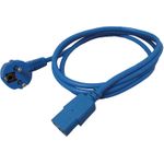 ROLINE Stromkabel CEE 7/7 (M) gewinkelt bis IEC 60320 C13 gerade (19.08.1012)