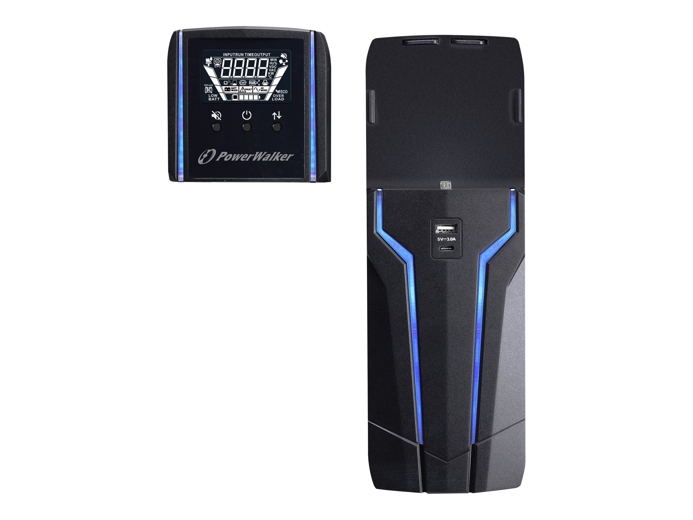 PowerWalker VI 1500 GXB USV 1500 VA 900 W Schwarz