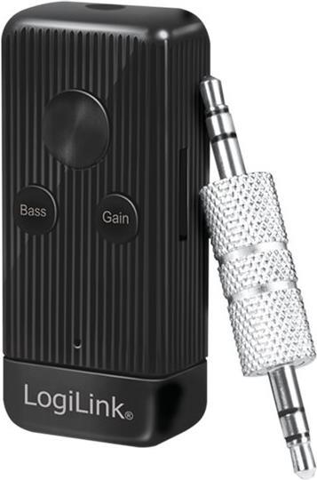 LogiLink Kabelloser Bluetooth-Audioempfänger für Headset, Lautsprecher, Handy, Autoradio (BT0055)