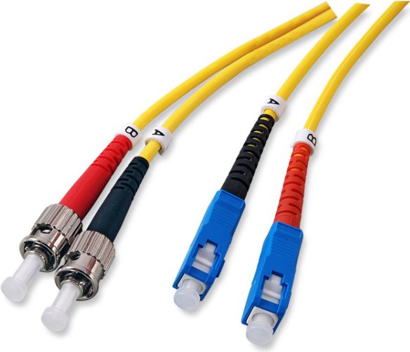EFB-Elektronik Duplex Jumper SC-ST 9/125µ, OS2, LSZH, gelb, 3.0mm, 5m Hersteller: EFB Elektronik (O2073.5)