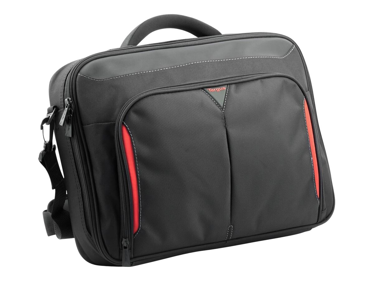 Targus Classic+ Clamshell Notebook-Aktenkoffer 15,6" Schwarz/Rot