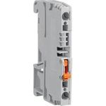 100 Stück - Hager Messer-Trennklemme 2,5qmm 630V 20A gr KYA02KD / 406773 (KYA02KD)