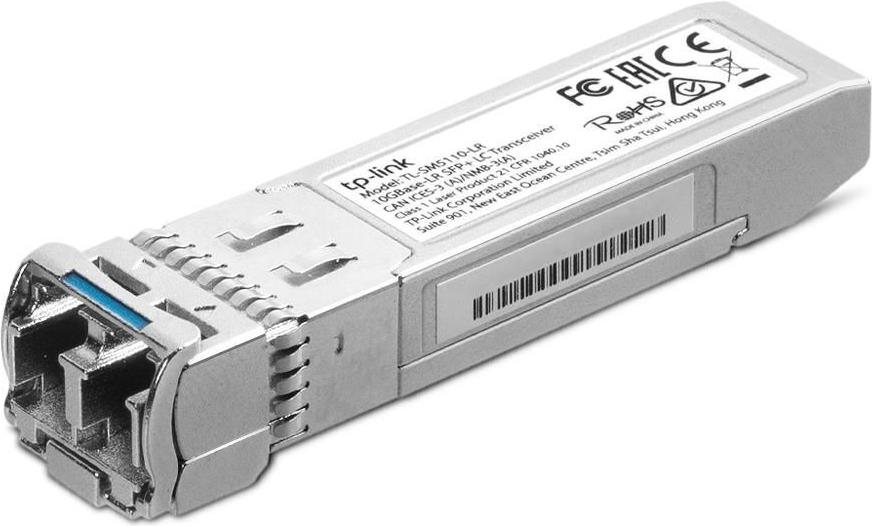 TP-Link Omada TL-SM5110-LR V1 SFP+ Transceiver-Modul 10GBase-LR 10 Gbit/s LC Single-Modus 1310 nm bis 10 km