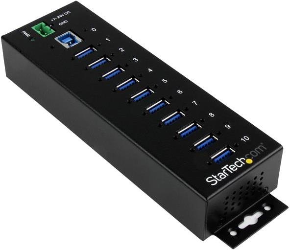 StarTech.com 10 Port Industrial USB3.0 Hub (ST1030USBM)