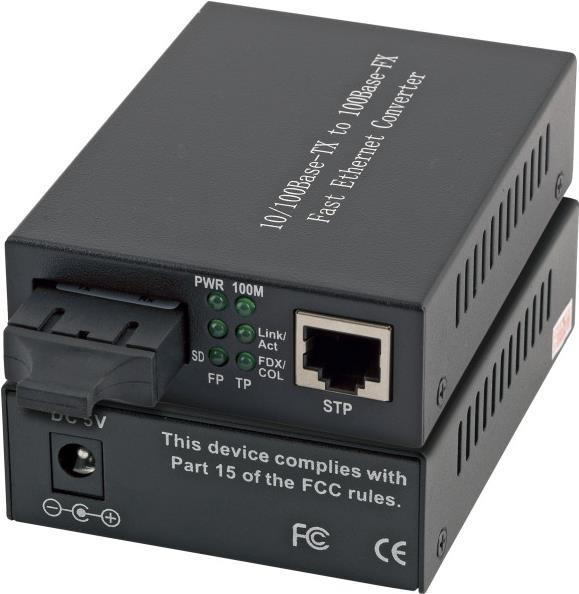 EFB-Elektronik Media Konverter RJ45-STP/SC 1310nm/10km, Fast Ethernet, SM Hersteller: EFB Elektronik (EL025V2)