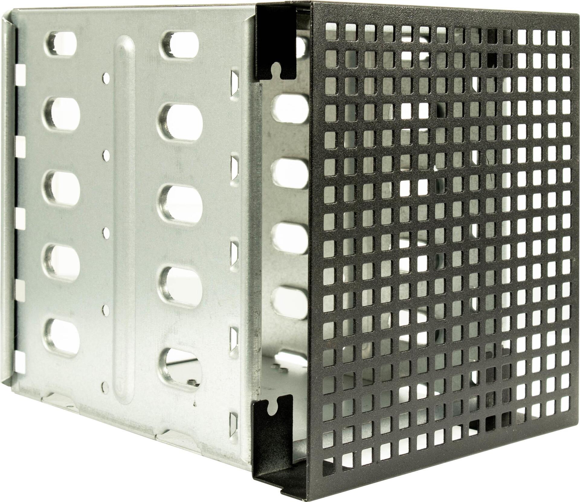 Inter-Tech Einbaurahmen 13,30cm (5,25") auf 5x3.5" für 48,30cm (19") Gehäuse (888860177)