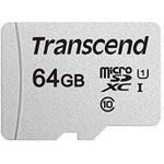 64GB UHS-I U1 microSD w/o Adapter - Extended Capacity SD (SDXC) (TS64GUSD300S)