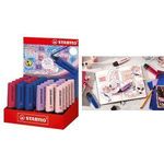 STABILO Textmarker BOSS ORIGINAL NatureCOLORS, 30er Display Keilspitze, Strichstärke: 2,0 (70/30-3-2)