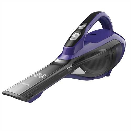 Black & Decker DVA325JP07 Akku-Handstaubsauger 0,5 l Violett