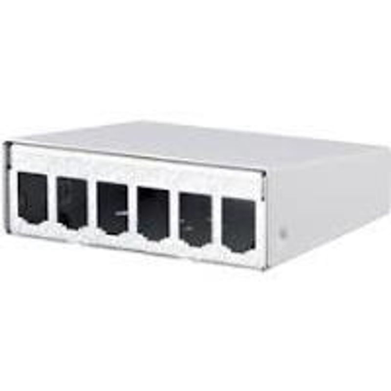 BTR Modul AP-Gehäuse reinweiß 6 Port Unbestückt; Reinweiß RAL9010 