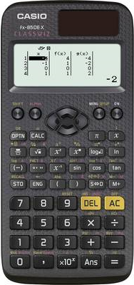 Casio FX-85DE X ClassWiz Taschenrechner Tasche Wissenschaftlicher Taschenrechner Schwarz (FX-85DEX)