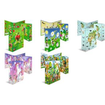 HERMA Kindergarten-Motivordner "Dschungel", DIN A4 Rückenbreite: 70 mm, aus stabilem Karton, bedruckter - 1 Stück (19277)