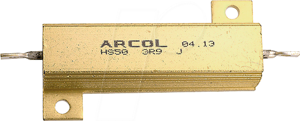 ARCOL ARC HS50 2R2 J - Drahtwiderstand, axial, 50 W, 2,2 Ohm, 5% (HS50 2R2 J)