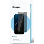 alkaya A Shield Displayschutzglass 3D Full Cover, Privacy iPhone 17/17Pro, black (PG-10073)