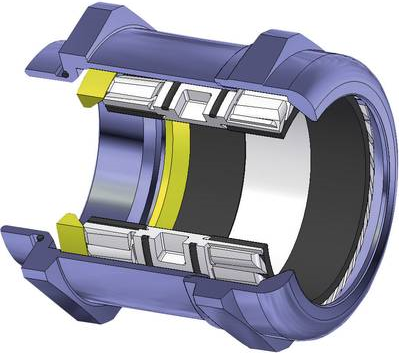 Lapp SKINTOP 53112080 Kabelschiene Metallisch Messing - Polyamid 5 Stück(e) (53112080)