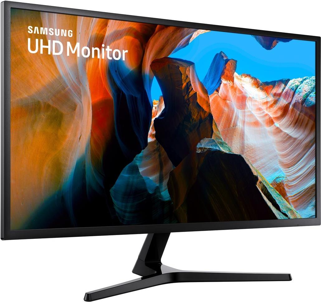 Samsung UJ59 U32J590UQP 32" 4K UHD VA Monitor Dunkelblau/grau