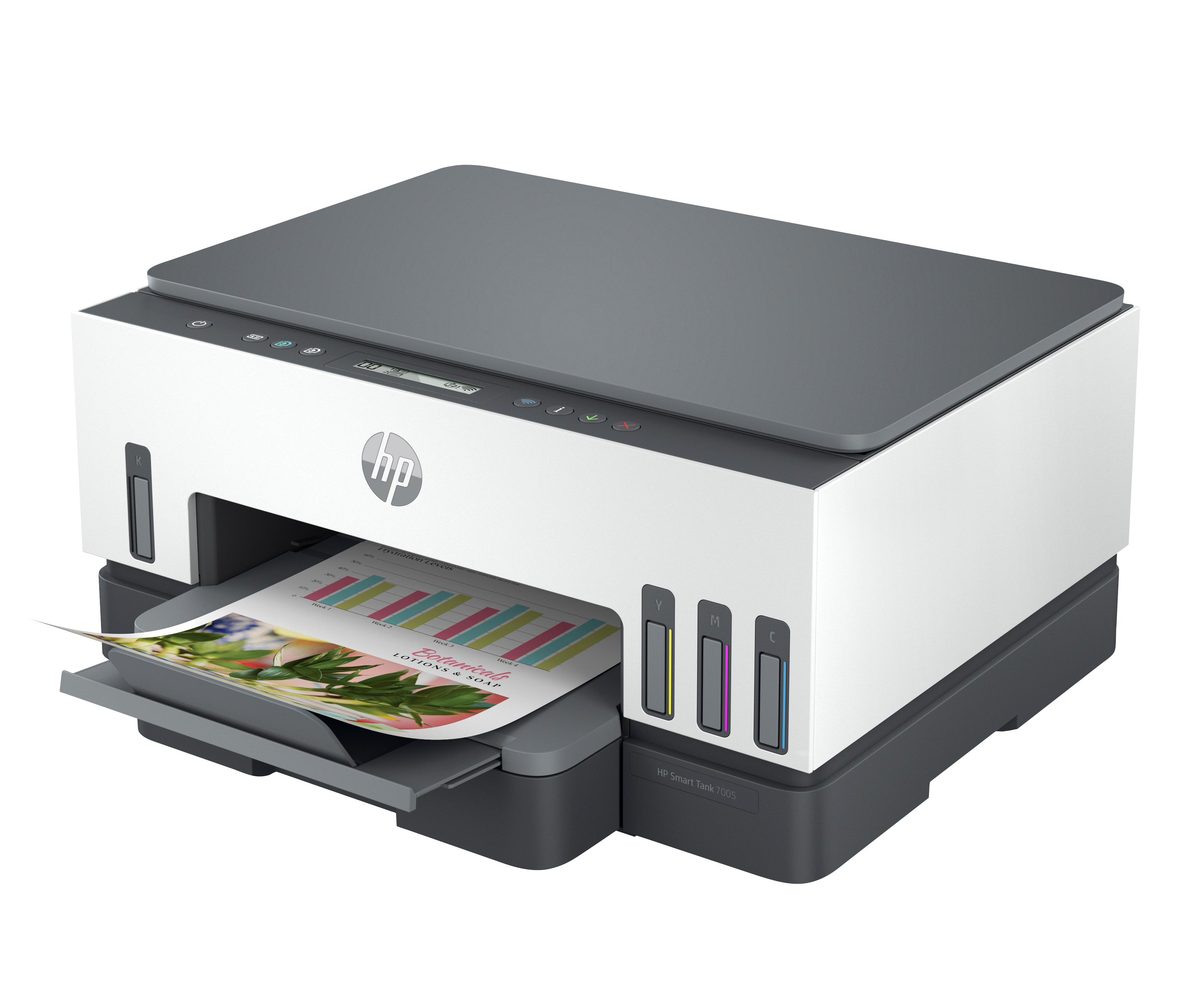 HP Smart Tank 7008 All-in-One Multifunktionsdrucker 4800 x 1200 dpi Weiß, Grau