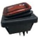 BACHMANN 924.178 Wippschalter sw/rt Serie 3627,bel.,2p. (924178)