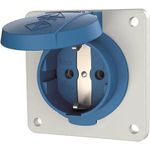MENNEKES Elektrotechnik GmbH & Co. KG Schuko-Anbau-Steckdose 16A 2p+E 230V bl 11011F (11011F)