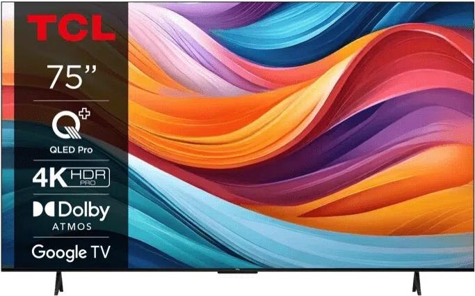 TCL T7B Series 75T7B Fernseher 190,5 cm (75") 4K Ultra HD Smart-TV WLAN Titan 450 cd/m² (75T7B)