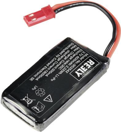 Reely Modellbau-Akkupack (LiPo) 3.7 V 600 mAh Zellen-Zahl: 1 30 C Softcase (RE-7868136)