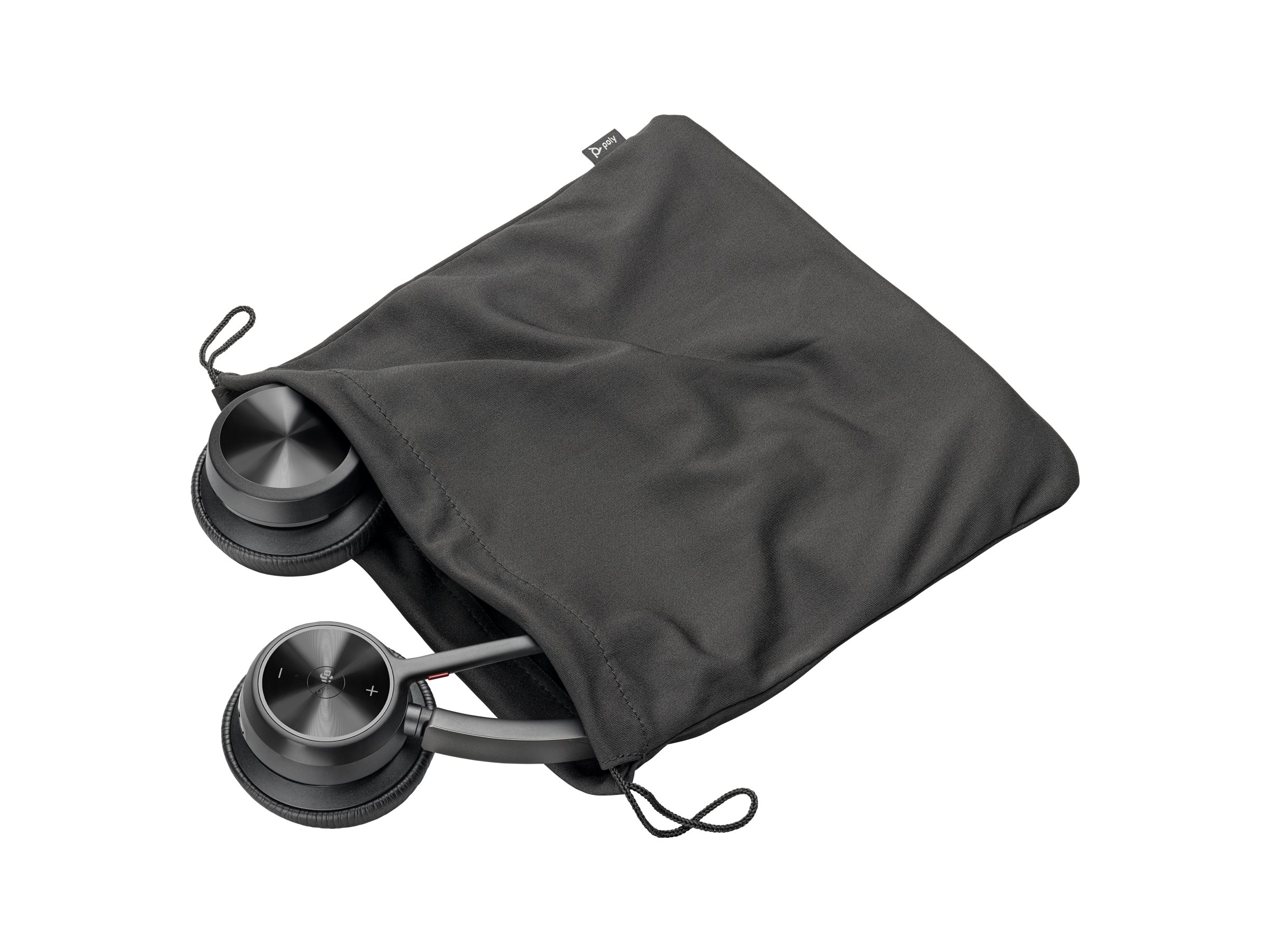 HP Poly Voyager 4320-M On-Ear Headset Schwarz