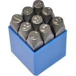 KS TOOLS Zahlen-Prägestempel-Satz, 10-tlg. (156.0467)