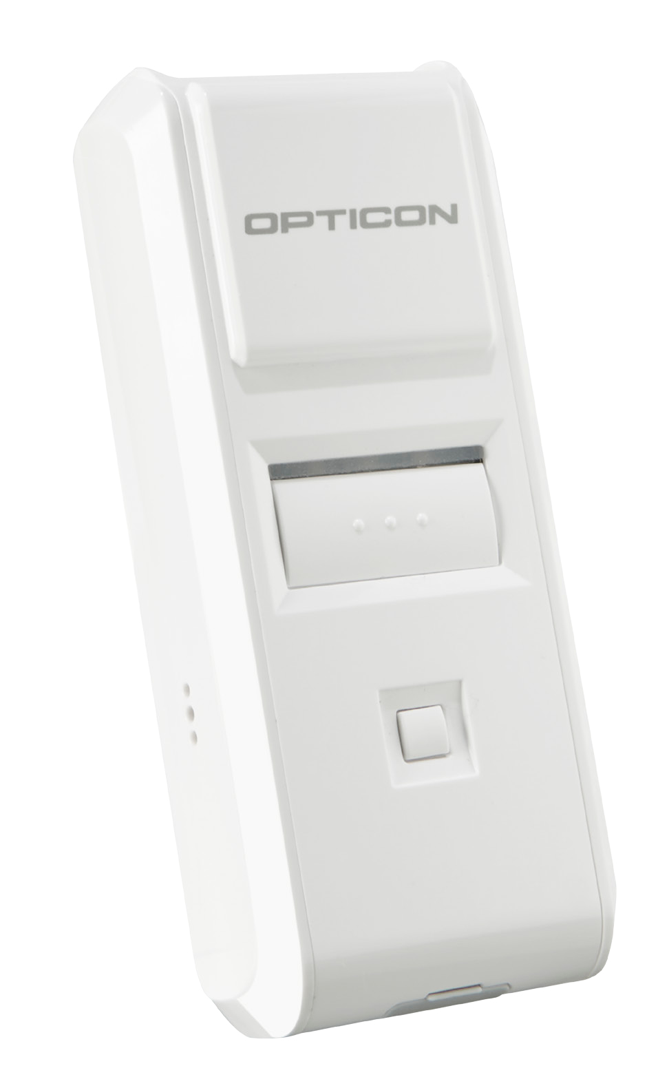 Opticon OPN 4000i Tragbarer Barcode-Scanner 1D CCD Bluetooth 2.1 USB Weiß